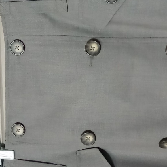 Worthington Lined Button Skirt w Front Slit 12P NWT - Picture 6 of 9